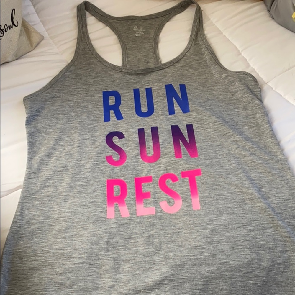 Run Sun Rest Workout Tank